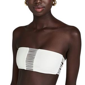 MIKOH Women's Sunset Bandeau Bikini Top SMALL